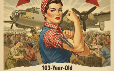 Celebrating an American Hero: 103-Year-Old Rosie the Riveter Francis Masters Immortalized in Bronze